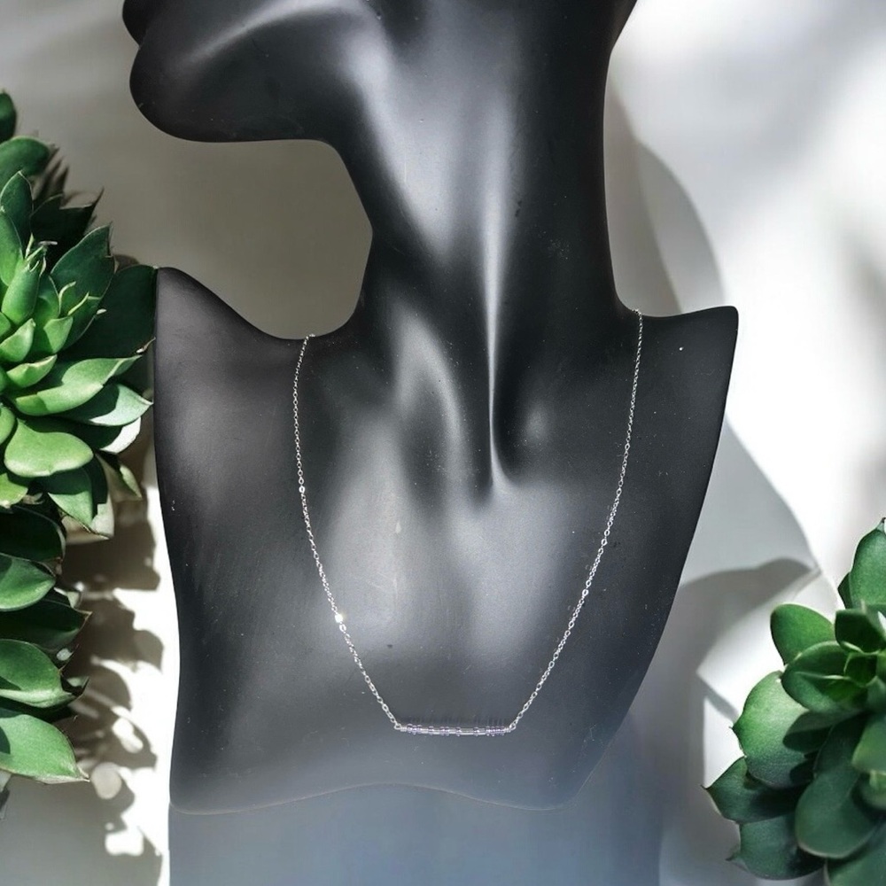 Elegant Sterling Silver Necklace